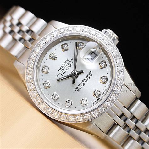 rolex watch women silver|Rolex watch with price.